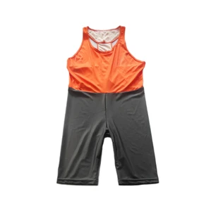 High Quality Men Wrestling Singlet Sleeveless Athletic Bodysuit Sports Uniform Jumpsuit for Wrestling & Sports