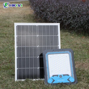 Anti-Thief Super Bright 400W Solar Flood Light for Compound Security Outdoor LED Lamp with Motion Sensor & Long Range Remote
