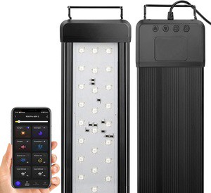 30/45/60/75/90/120cm Smart LED Light RGB Full Specturn APP Control Water Plant Aquarium Lighting Fish Tanks