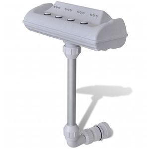 LED Lights Cascade Waterfall Swimming Pool Fountain