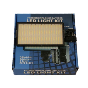 LED Camera Video Light 32w Panel Studio Fill Light Photography Lamp for Live Broadcast Photo Video