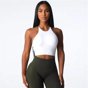 Women's Plus Size Active Yoga Shorts Set Breathable Crew Neck Elastic Waist Summer New Arrival Indoor Gym Fitness Solid Front