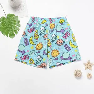 Xinye Beach Pants, Boys' Quick Drying Swimming Shorts, Hot Spring Beach Loose Children's Swimming Trunks