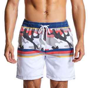 Quick Dry Swimsuit, Swimming Trunks Sexy Beach Shorts Surf Board Male Clothing Pants Shorts