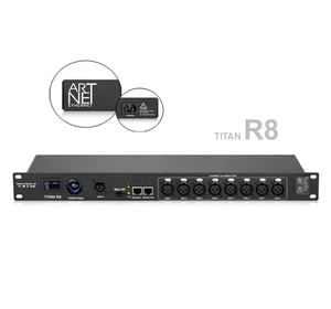 Colordreamer 8 Ports Artnet MADRIXS RDM Controller Control Record Artnet Gb Stage Lighting Mi bar Pixel Bars