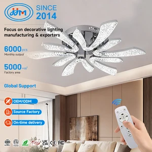 Modern Luxury Loft Apartment House LED ChandCeiling Light Energy Saving Indoor Iron Acrylic Decor Lighting Fixture