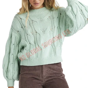 Stylish Lightweight Knit Pullover Soft Comfortable Fit Perfect For Layering Chilly Days Trendy Casual Top For Daily Outings