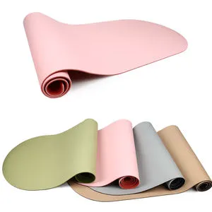 Advanced Arched TPE Yoga Mat Durable Non Slip Thick Pilates Fitness Oval Curve Yoga Mats