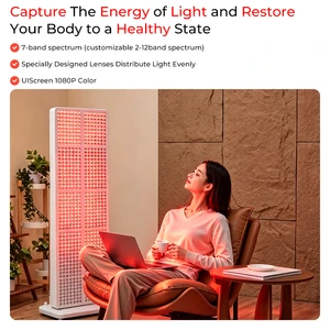 Full Body Standing Led Light Therapy Medical Device 630nm 660nm 810nm 850nm Red Light Therapy Panel PDT Machine