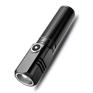Wholesale Super Bright Mini Flashlight Type-C USB P50 LED Handheld Pocket Light 3000 Lumens Torch Tactical Outdoor Emergency