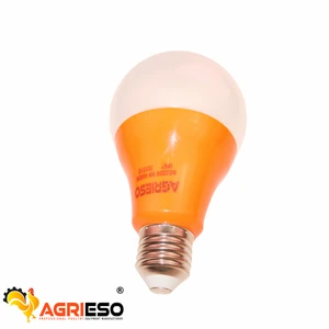 Full Spectrum Poultry LED Bulb with Extension Cable for A-Type H-Type Egg Chicken Cage