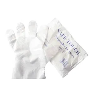 Disposable Anti-Static PVC Gloves Black Blue Rubber Nitrile Protective Clothing for Food Cheap TPE and CPE Material