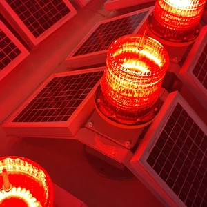 Solar Aviation Obstruction Light Obstruction Aviation Light Beacon Lights for Aviation