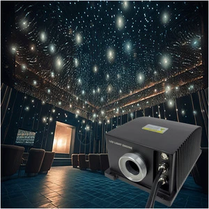 LED Fiber Optic Swimming Pool Light Kit DIY Starlight Pool Aluminum Underground Lighting APP Control DMX512 RGBW IP65 Waterproof