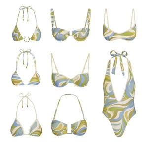 OEM ODM Manufacturer High Quality Custom Design Thong Swimwear String Bikinis For Women Brazilian Swimsuit Women Bathing Suit