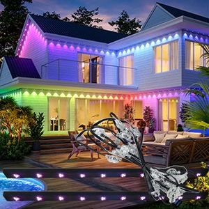 Outdoor Outdoor Lights Christmas Halloween Holiday Decoration Building Park City Lighting DC12V LED Point Light Source