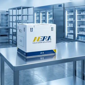 NERA A Series Extreme Temperature Vaccine Cold Box AI-Enhanced Max Thermal Endurance Cold Chain Parcel For Biologics