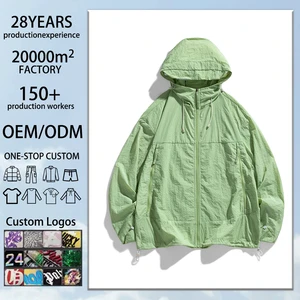 Clothing Wholesale OEM/ODM Multifunctional Casual Fishing Suit UV Hooded Jacket Sunscreen Suit Lightweight 100% Nylon Shirt