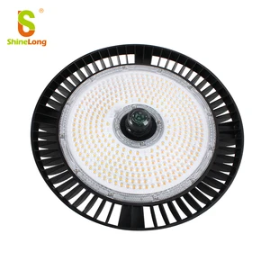 200lm/W UFO Highbay for Light 150W IP65 Waterproof Dimmable 0-10V High Bay Lighting for Factory Garage Gymnasium