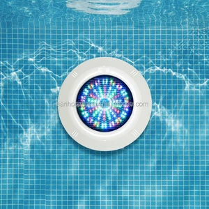 IP68 Waterproof 6000K Daylight LED Pool Light White Blue Remote Control ABS Body Colorful Ornament Decor Landscape Swimming Pool