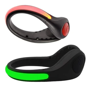 Adjustable LED Light up Shoes Clip Waterproof Flashing LED Night Running Light New Design for Graduation & Ramadan