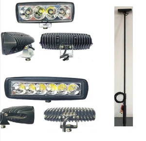 Powerful LED Flounder Gigging Lights for Clear or Muddy Water to Lure Underwater Flounder Fishes for Above and Below the Water.