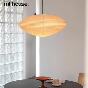Factory Sale Bamboo Thread Chandelier Villa Living Room Easy Installation Led Pendant Lamp