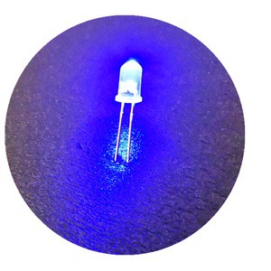 Cheap Price 460nm - 465nm Blue 5mm Round Led with Flange for Underwater Light