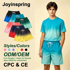 Factory Direct Boy's Wide-leg Beach Shorts Summer Casual Breathable Quick Dry Sea Style Loose Fit Vacation Custom Swim Shorts