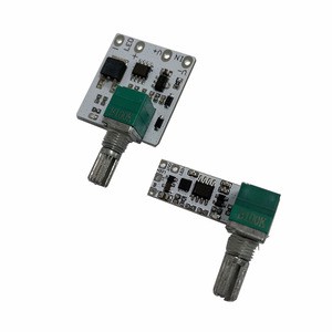 The LED constant voltage dimmer module with a switch board brightness knob can adjust the lamp strip of the desk lamp