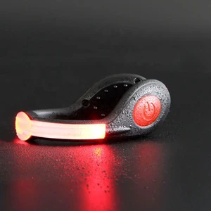 Outdoor Safety Luminous Night Running LED Shoe Clip Cycling Sports Warning Light Led Sport Running Light Clips