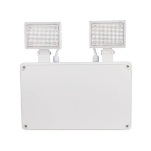 CR-7141 Outdoor IP65 Waterproof Emergency Twin Spot LED Light 1000LM with 3-Hour Battery Backup for Power Failure Safety