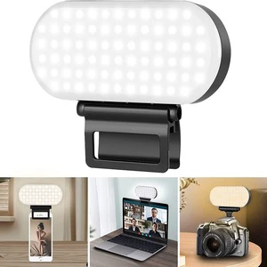 Factory Wholesale Adjustable Led Video Light Photography Lighting For Camera Video Studio Youtube Zoom Call Clip Ring Light