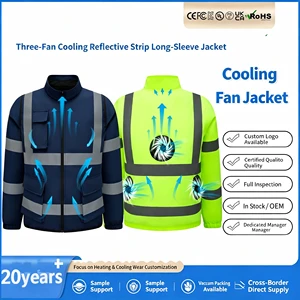 Summer Heatstroke Prevention and Cooling Long Sleeved Intelligent Cooling Sun protection Duty Clothes Work Clothes Outerwear