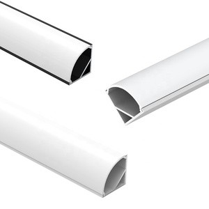 Surface Mounting Linear Lighting Profil Channel Housing 45 90 Degree Corner Aluminum Profile LED Strip Light