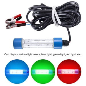 Outdoor Lighting for Fishing Supplies Portable Fishing Light Green LED IP68 Waterproof 30W Light Outdoor Waterproof Retro Tent