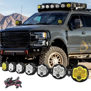 52 Inch Modular Waterproof LED Light Bar Offroad Roof Rack 12V-36V Offroad Spot Fog Light Bar For Car Truck SUV 4x4 ATV Pickup