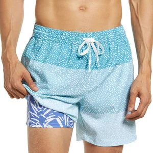 Beach Ready Formal 100% Cotton Swim Trunks with Quick Dry Technology and Comfortable Inner Lining