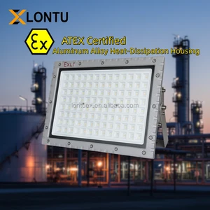 100W-200W IP65 ATEX High Power Explosion Proof LED Flood Light for Industrial Plant - Lontu