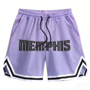 2026 New Arrival Wholesale Men's Loose Cotton Shorts Multi Pocket Drawstring Closure Quick Dry Breathable Mid Waist Custom Short