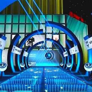 2025 Fashion Popular Plexiglass Pool Cover Dance Floor With Free Accessories Activate Led Floor