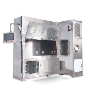 HJCLEAN ISO OEB4 OEB5 New Negative Pressure Isolator with H14 HEPA Filter and SIEMENS Touch Screen