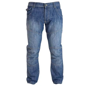 Men's Tapered Fit Denim Pants Comfortable Stretch Casual Clothing