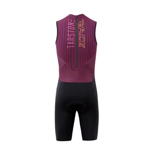 Hot Sale Custom Lightweight Men Triathlon Suit Breathable Sleeveless Triathlon Jumpsuit Full Body for Outdoor Sport