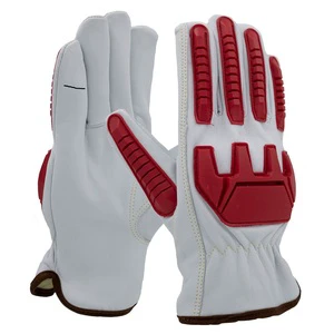 Heavy Duty Wholesale TPR Safety Gloves Anti-Cut Anti-Slip Anti-Impact Leather Latex Nylon PVC Nylon Cotton Protective HPPE