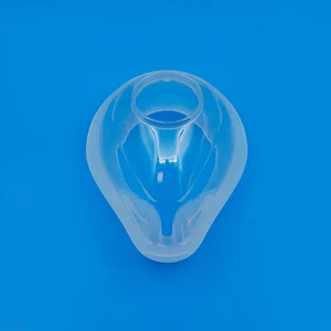OEM Manufacturer Custom Silicone Face Breathing CPAP Mask Disposable Medical Silicone Plastic Anesthesia Mask