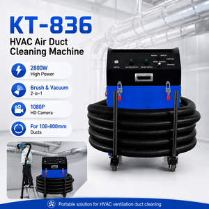 KT-836 Air Vent Cleaning Equipment for Office Building Hotel and Factory HVAC Maintenance