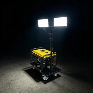 LED Light Tower for Emergency and Industrial Use