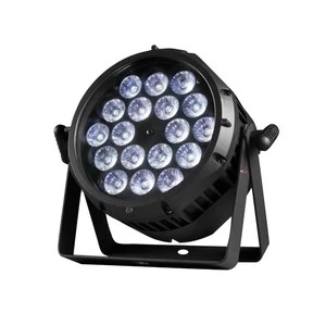 L18 IP LED Parapet Lamp Outdoor Par Lights DMX512 Control IP65 Rating for Disco Stage Lighting Live Comedy Shows