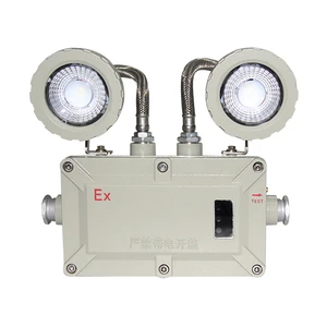 Double Head Explosion-Proof LED Light 2*3w LED Explosion Proof Emergency Light for Hazard Place
